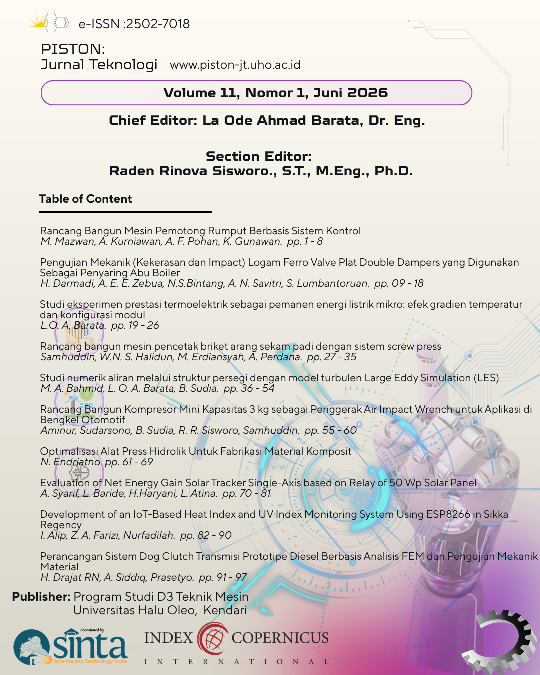 					View Vol. 11 No. 1 (2026): June 2026 
				